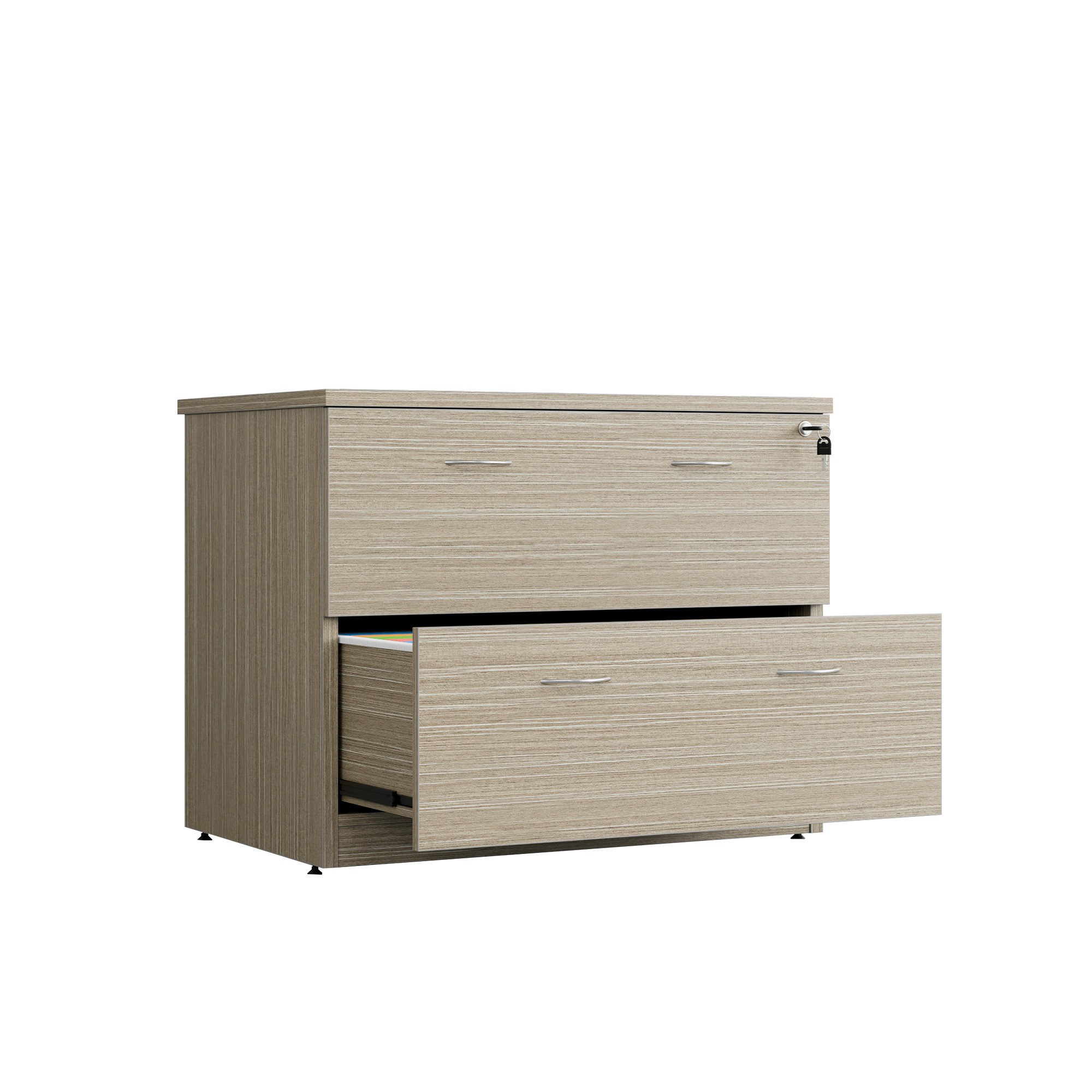 Lateral Filing Cabinet 2 Drawer - Image 7